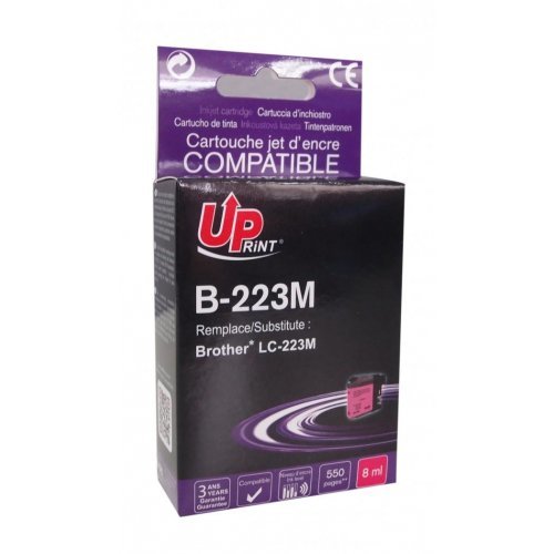 Консумативи за мастиленоструен печат > UPRINT LF-INK-BROT-LC223M-UP (снимка 1)