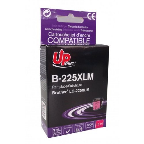 Консумативи за мастиленоструен печат > UPRINT LF-INK-BROT-LC225XLM-UP (снимка 1)