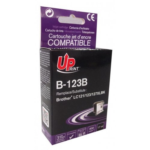 Консумативи за мастиленоструен печат > UPRINT LF-INK-BROT-LC123-121B-UP (снимка 1)