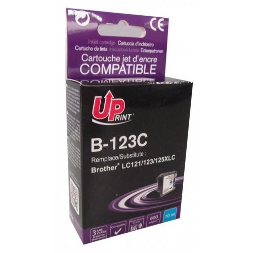 Консумативи за принтери > UPRINT LF-INK-BROT-LC123-121C-UP (снимка 1)