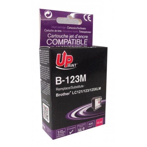 Консумативи за мастиленоструен печат > UPRINT LF-INK-BROT-LC123-121M-UP (снимка 1)