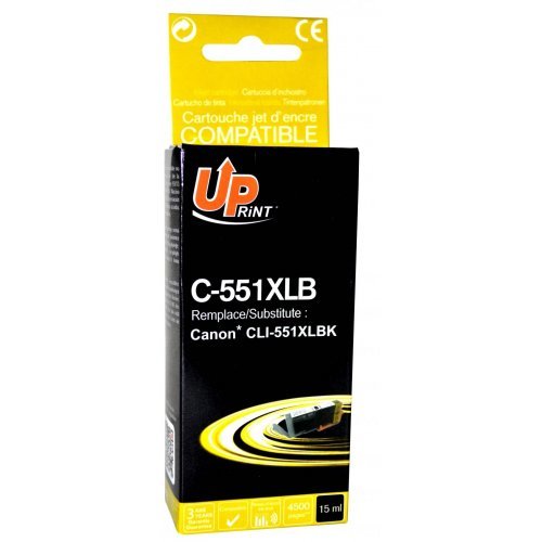 Консумативи за мастиленоструен печат > UPRINT LF-INK-CAN-CLI551BK-XL-UP (снимка 1)