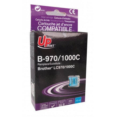 Консумативи за мастиленоструен печат > UPRINT LF-INK-BROT-LC1000CY-UP (снимка 1)
