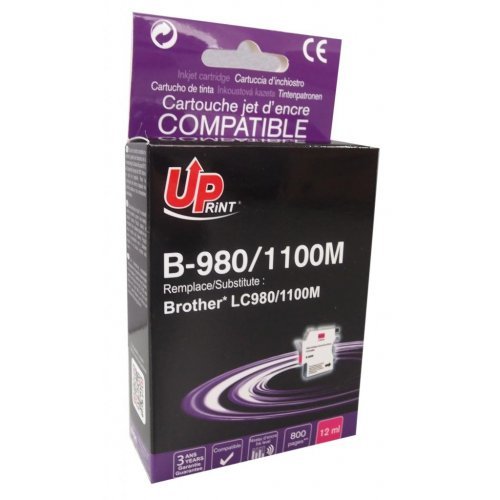 Консумативи за принтери > UPRINT LF-INK-BROT-LC980M-UP (снимка 1)