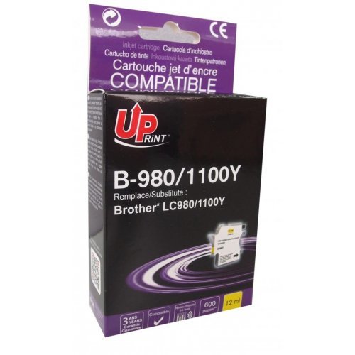 Консумативи за принтери > UPRINT LF-INK-BROT-LC980Y-UP (снимка 1)