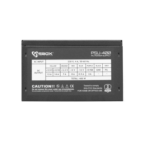 Захранващ блок SBOX PSU-400/R (снимка 7)