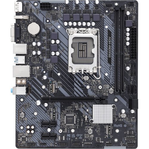 Дънна платка ASRock B660M-HDV ASR-MB-B660M-HDV (снимка 1)