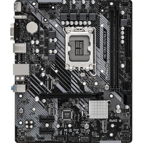 Дънна платка ASRock H610M ASR-MB-H610M-HDV-M2 (снимка 1)