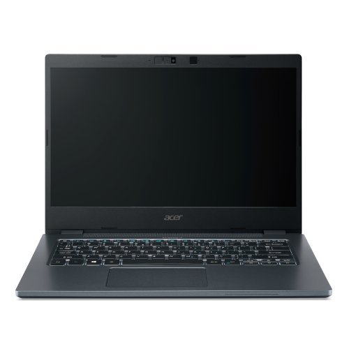 Лаптоп Acer TravelMate P414-51-793C, Core i7-1165G7 (up to 4.70GHz, 12MB), 14'' IPS FHD (1920x1080), 2x8GB, 512GB SSD, Intel Iris Xe Graphics, Wi-Fi 6AX, BT 5.1, FP (снимка 1)