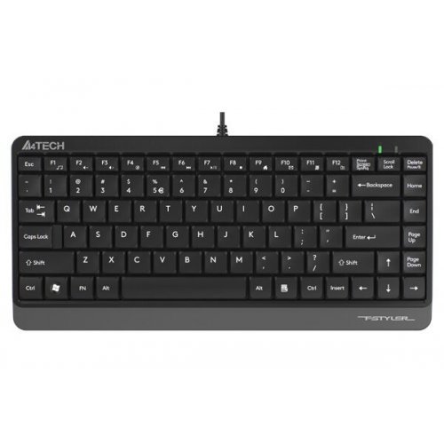 Клавиатура A4Tech FK11 FK11 FSTYLER NB KB USB GREY US+BG (снимка 1)