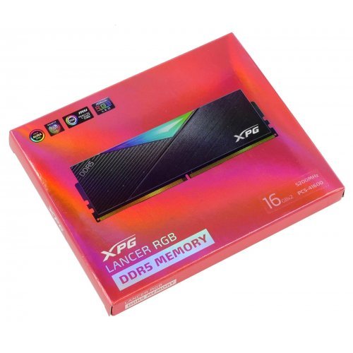 RAM памет Adata LNCR RGB AX5U5200C3816G-DCLARBK (снимка 3)