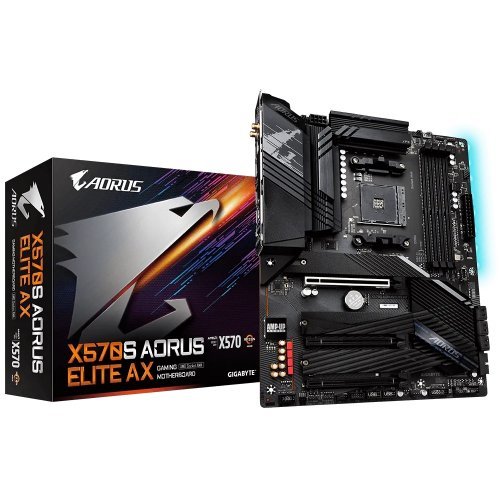 Дънна платка Gigabyte X570S AORUS ELITE AX 1.1 (снимка 1)