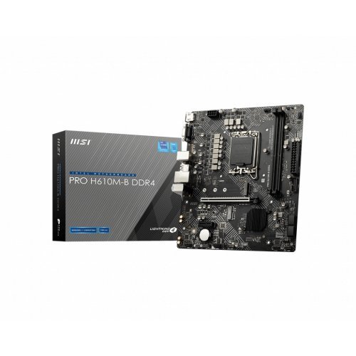 Дънна платка MSI PRO H610M-B DDR4 911-7D46-004 (снимка 1)
