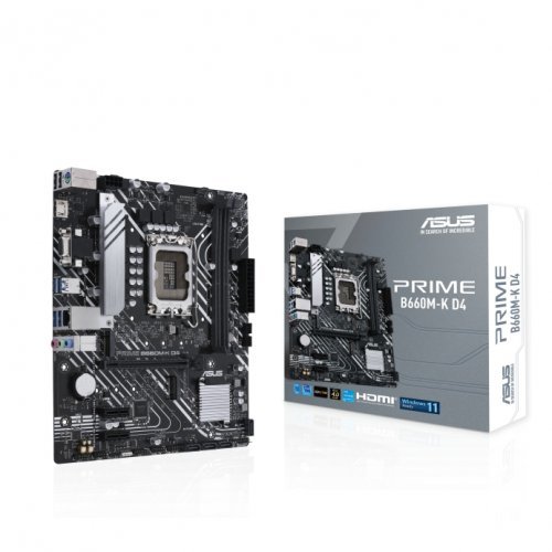 Дънна платка Asus PRIME B660M-K D4 90MB1950-M0EAY0 (снимка 1)