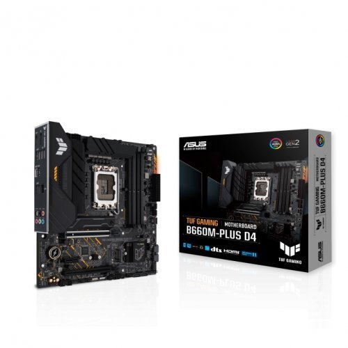 Дънна платка Asus TUF GAMING B660M-PLUS D4 90MB1940-M0EAY0 (снимка 1)