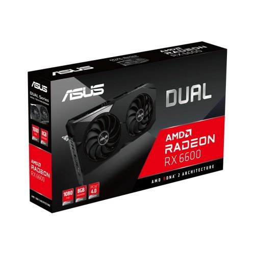 Видео карта Asus Radeon RX 6600 DUAL-RX6600-8G (снимка 1)