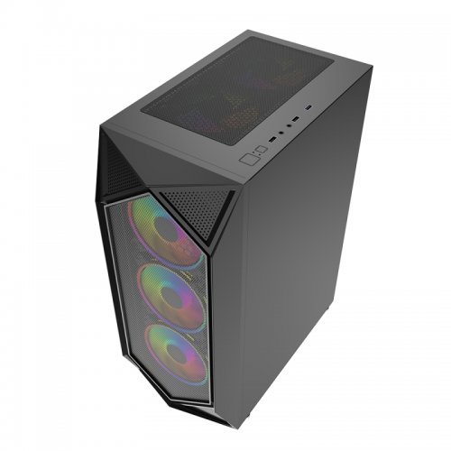 Компютърна кутия PowerCase 200-G01-M PC200-G01-M (снимка 3)