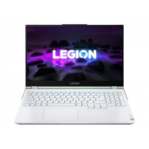 Лаптоп LENOVO Legion 5 Core i5-11400H 15.6inch FullHD IPS AG 120Hz 8GB DDR4 256GB PCIe SSD GTX1650 4GB DOS 2Y Phantom Blue (снимка 1)