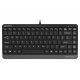 Клавиатура A4Tech FK11 FK11 FSTYLER NB KB USB GREY US+BG