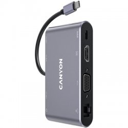 USB докинг станция Canyon 8 in 1 USB C hub CNS-TDS14