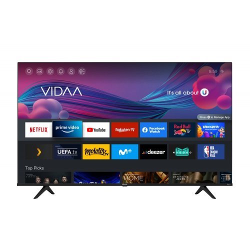 Телевизор Hisense 50" A6BG, 4K Ultra HD 3840x2160, DLED, Quantum Dot ...