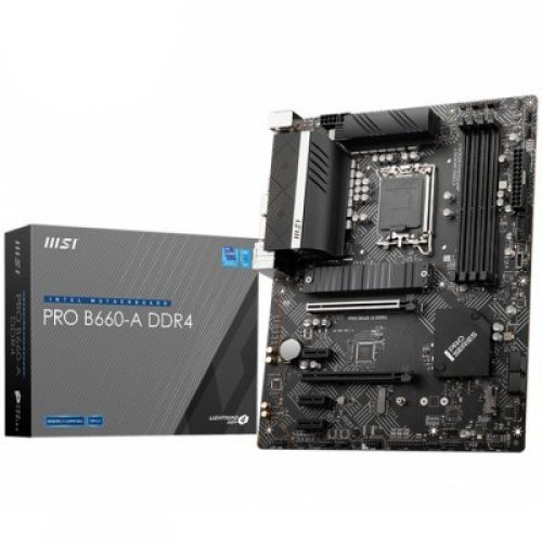 Дънна платка MSI PRO_B660-A_DDR4 (снимка 1)
