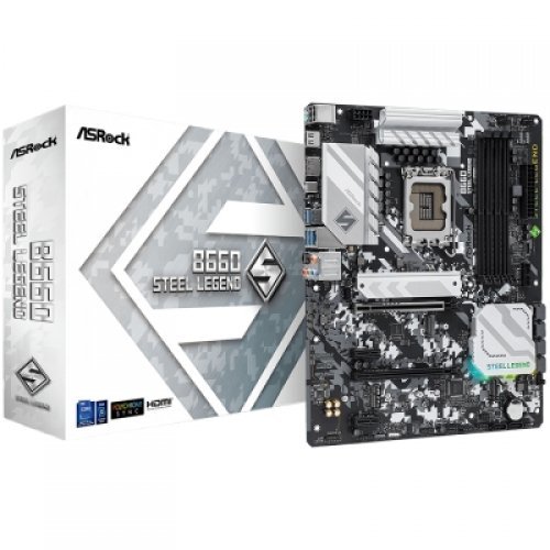 Дънна платка ASRock B660 STEEL LEGEND (снимка 1)