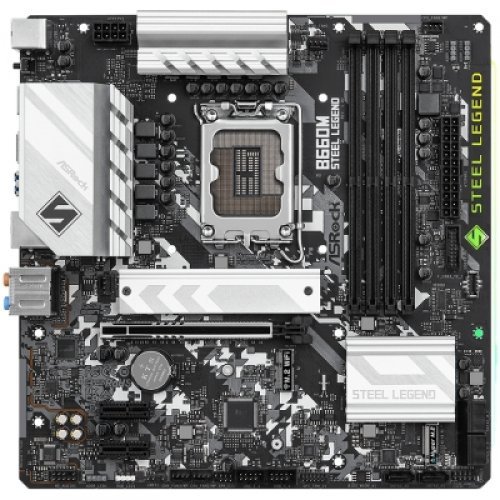 Дънна платка ASRock B660M STEEL LEGEND (снимка 2)