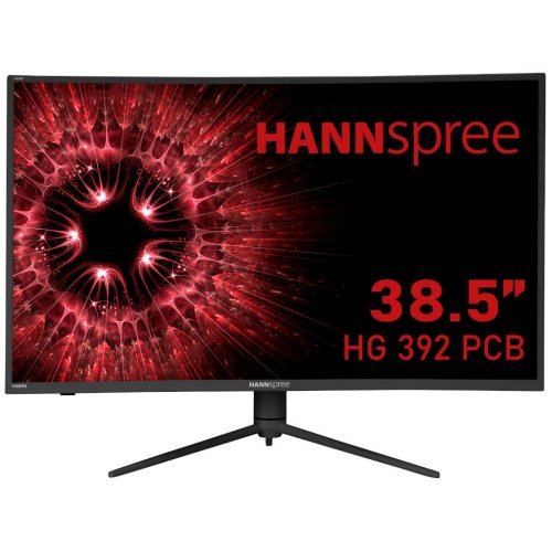 Монитор HANNSPREE 38.5" HG392PCB, WQHD, Wide, Извит,  165 Hz, HDMI, DP, Черен (снимка 1)