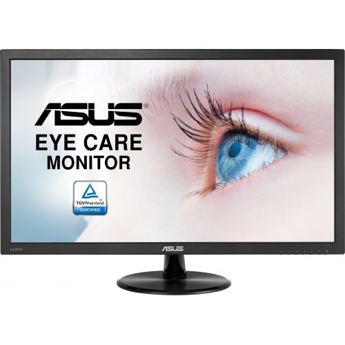 Монитор ASUS 23.6" VP247HAE Eye Care , Full HD, Flicker Free, Blue Light Filter, Anti Glare (снимка 1)