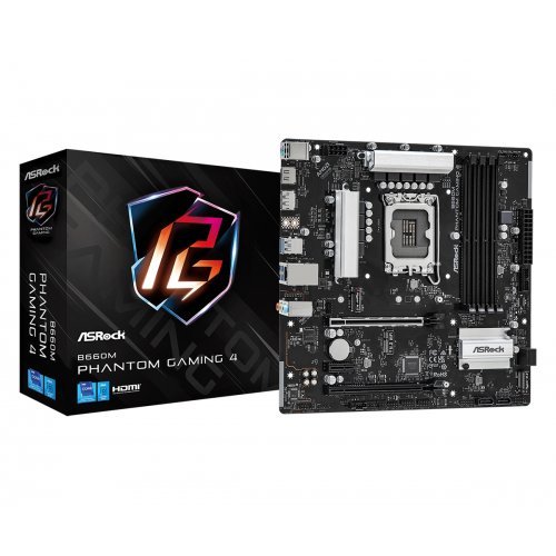 Дънна платка ASRock B660M PHANTOM GAMING 4 (снимка 1)