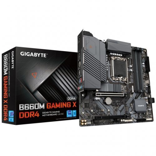 Дънна платка Gigabyte B660M GAMING X DDR4 B660M GAMING X DDR4 1.0 (снимка 1)