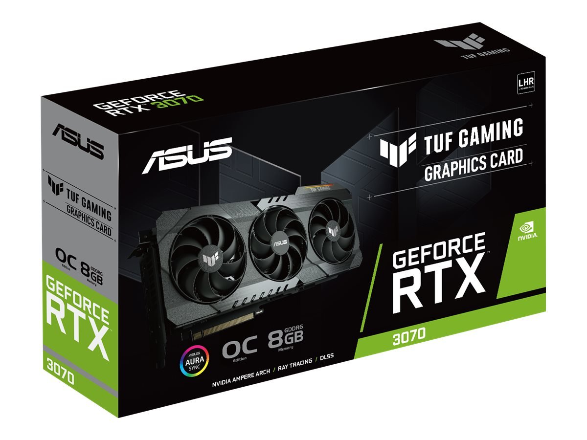 Видео карта nVidia Asus TUF Gaming GeForce RTX 3070 V2 OC Edition, 8GB ...