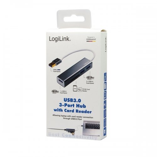 Четец за флаш карти LogiLink UA0306 1404213 (снимка 3)