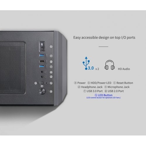 Компютърна кутия Zalman Z1 PLUS ZM-Z1-PLUS (снимка 7)