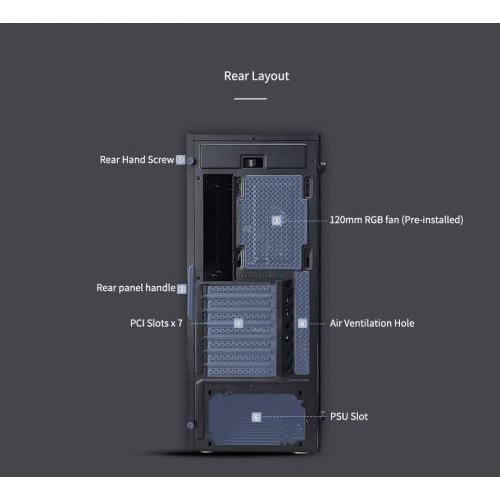 Компютърна кутия Zalman Z1 PLUS ZM-Z1-PLUS (снимка 12)