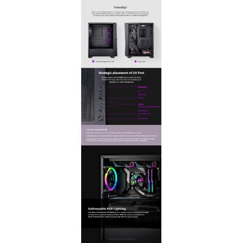 Компютърна кутия Zalman Z3 NEO ZM-Z3-NEO (снимка 5)