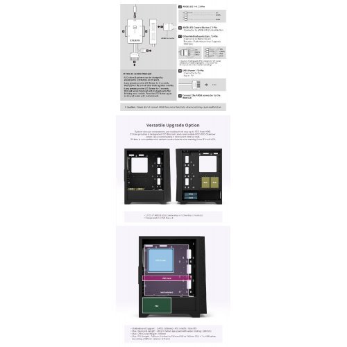 Компютърна кутия Zalman Z3 NEO ZM-Z3-NEO (снимка 6)