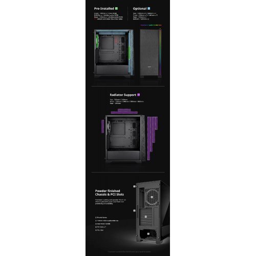 Компютърна кутия Zalman Z3 NEO ZM-Z3-NEO (снимка 8)