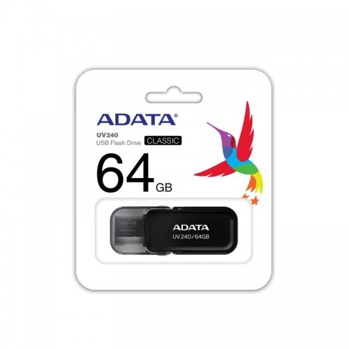 USB флаш памет Adata AUV240-64G-RBK (снимка 3)