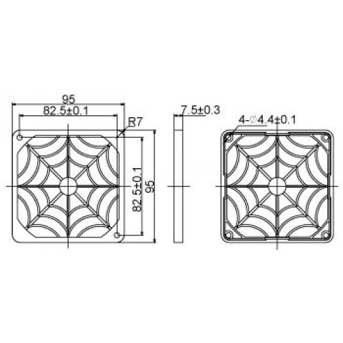 Охлаждане за компютри > Evercool FGF-90/P (снимка 2)