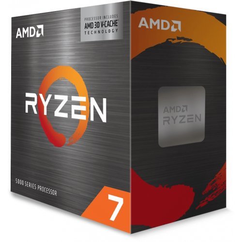 Процесор Процесор AMD Ryzen 7 5800X3D, 8 Cores, 16 Threads, 3.4GHz(Up to 4.5GHz), 100MB Cache, 105W, AM4 Socket (снимка 1)
