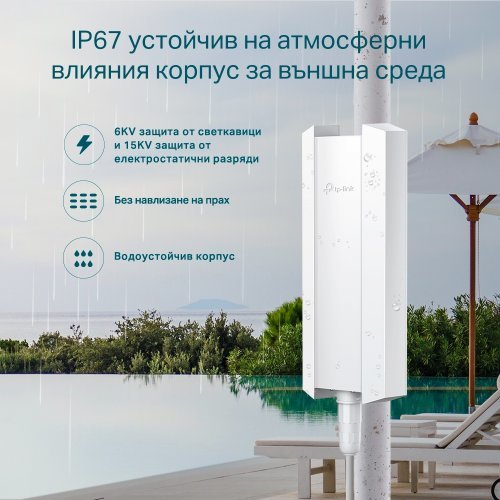 Access Point TP-Link EAP610-Outdoor (снимка 7)