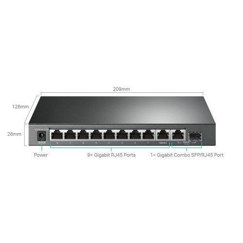 Access Point TP-Link TL-SG1210MPE (снимка 4)
