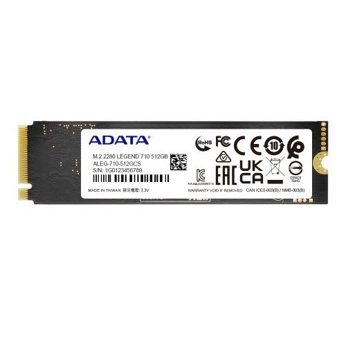 SSD Adata LEGEND 710 ALEG-710-512GCS (снимка 3)