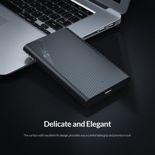 Кутия за диск Orico 2521U3-BK-EP (снимка 11)