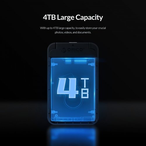 Кутия за диск Orico 2520U3-BK-EP (снимка 9)