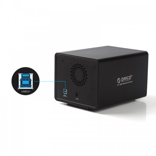 Кутия за диск Orico 9528U3 9528U3-EU-BK-BP (снимка 6)