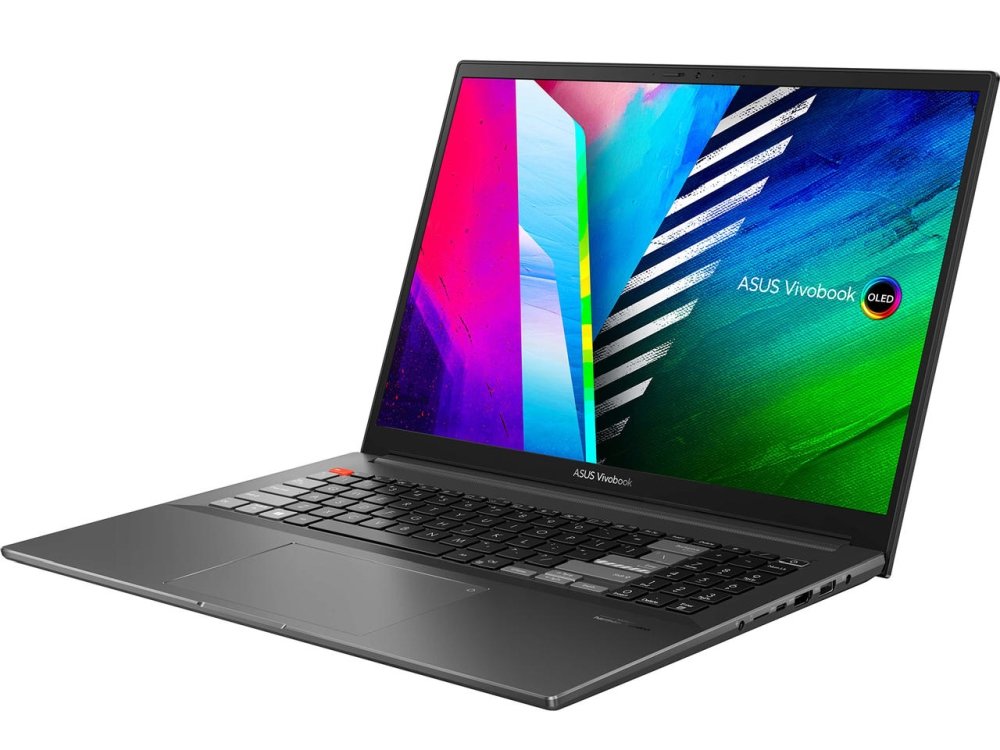 Asus Vivobook Pro 16X OLED M7600QC-OLED-L731X, AMD Ryzen 7 5800H (3.2GHz up to 4.4GHz, 16MB), 16`OLED WQUXGA (3840 x 2400) GL, 400NITS(HDR), DDR4 16GB( ON BD.)NVIDIA GeForce RTX 3050 4GB GDDR6 (Лаптопи)