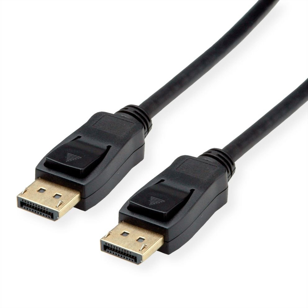 Кабел DisplayPort DP v1.4 M към DisplayPort DP v1.4 M, 2.0m, черен, 8K ...